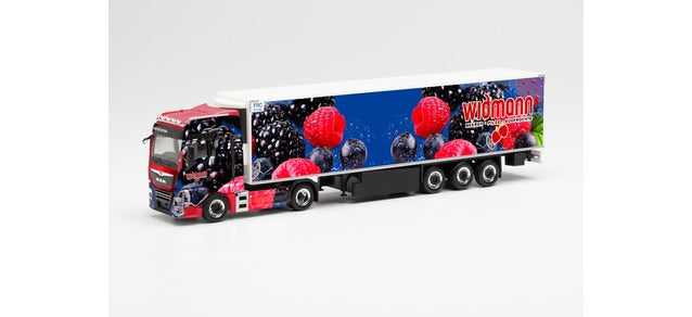 Herpa 313704 MAN TGX XXL Euro 6c Refrigerated Semitrailer Widmann HO