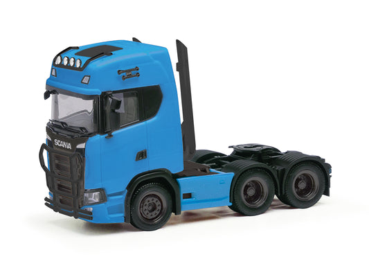 Herpa Scania CS 20 6x4 Rigid Tractor Unit Sky Blue HA314053-004 HO Gauge