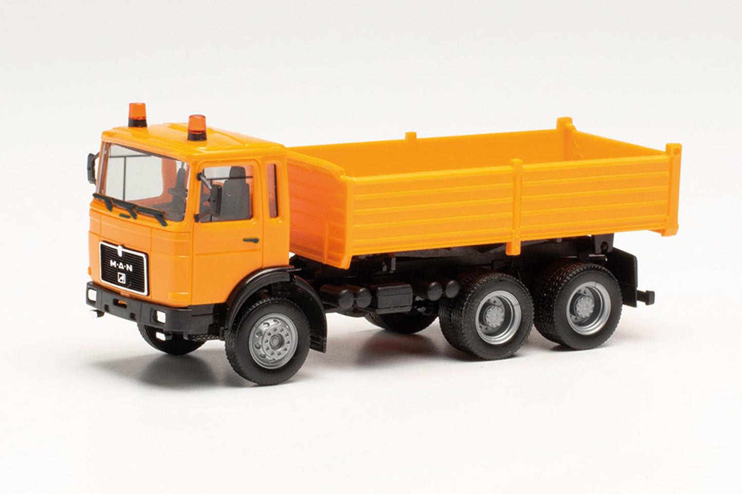 Herpa Basic MAN Tipper Truck Municipal Yellow HA314985 HO Gauge