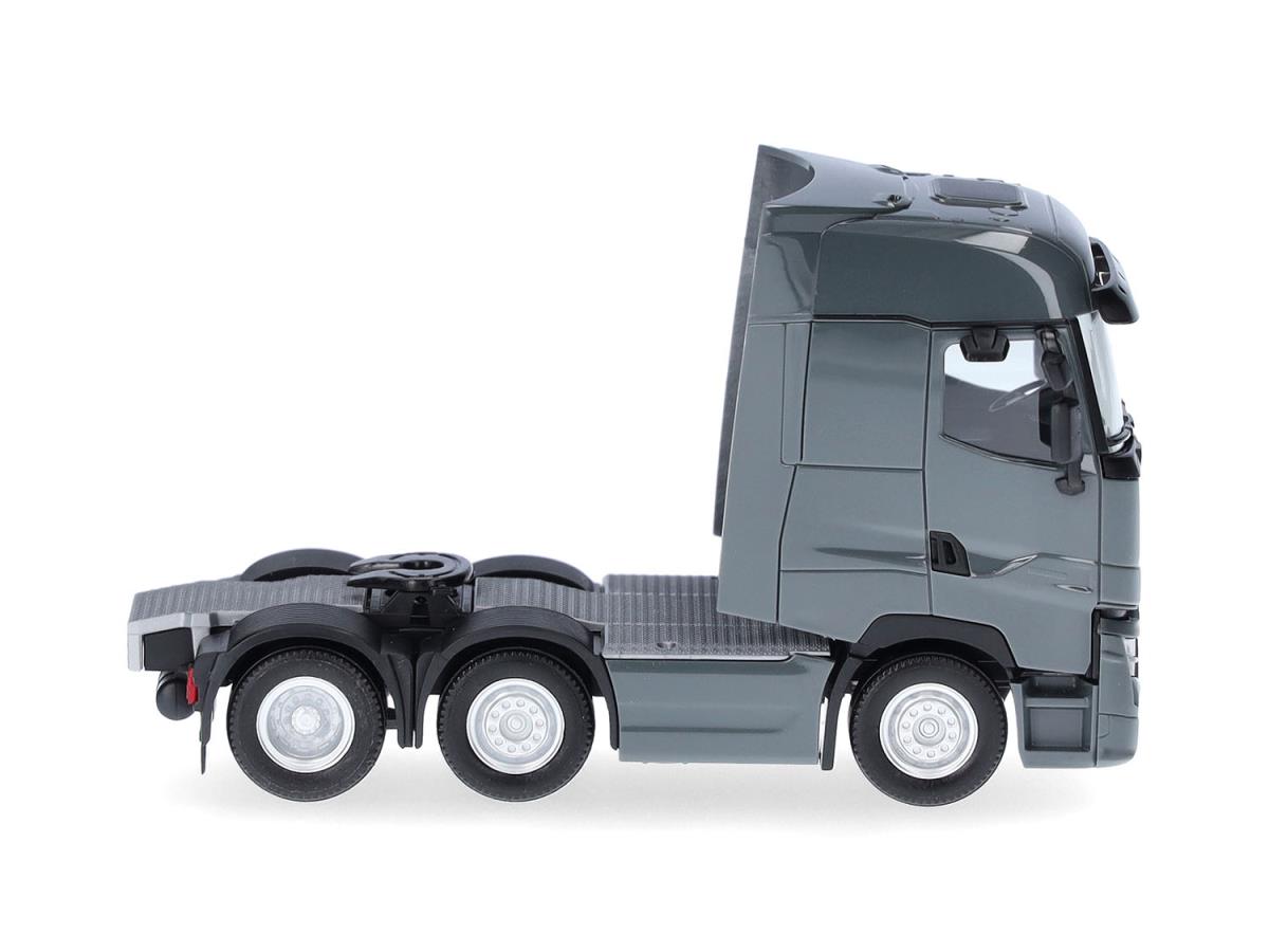 Herpa Renault T Facelift 3 Axle Rigid Tractor Grey HA315104-004 HO Gauge