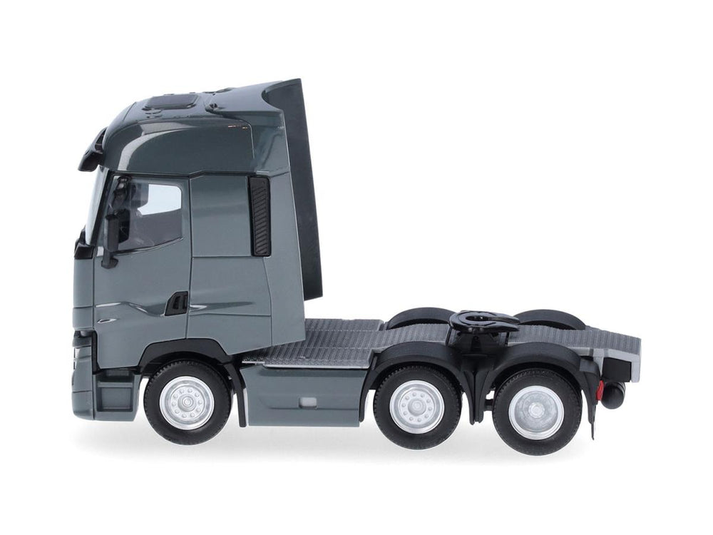 Herpa Renault T Facelift 3 Axle Rigid Tractor Grey HA315104-004 HO Gauge