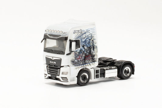 Herpa MAN THX GX Tractor Unit Lagoudakis 5/Minotaurus HA315715 HO Gauge