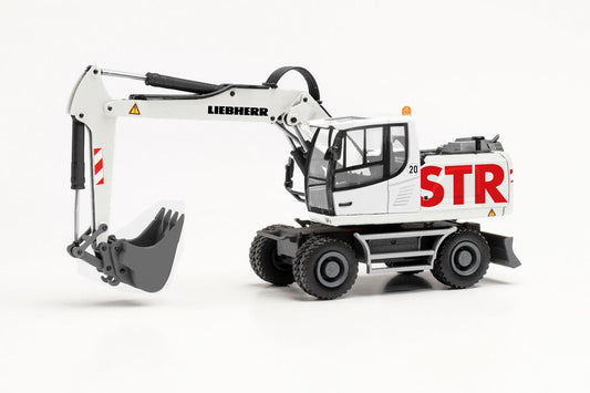 Herpa Liebherr A920 Litronic Wheeled Excavator Strabag HO Gauge HA316484