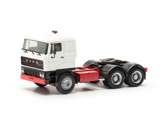 Herpa Raba Rigid 3 Axle Tractor Unit White HO Gauge HA317399