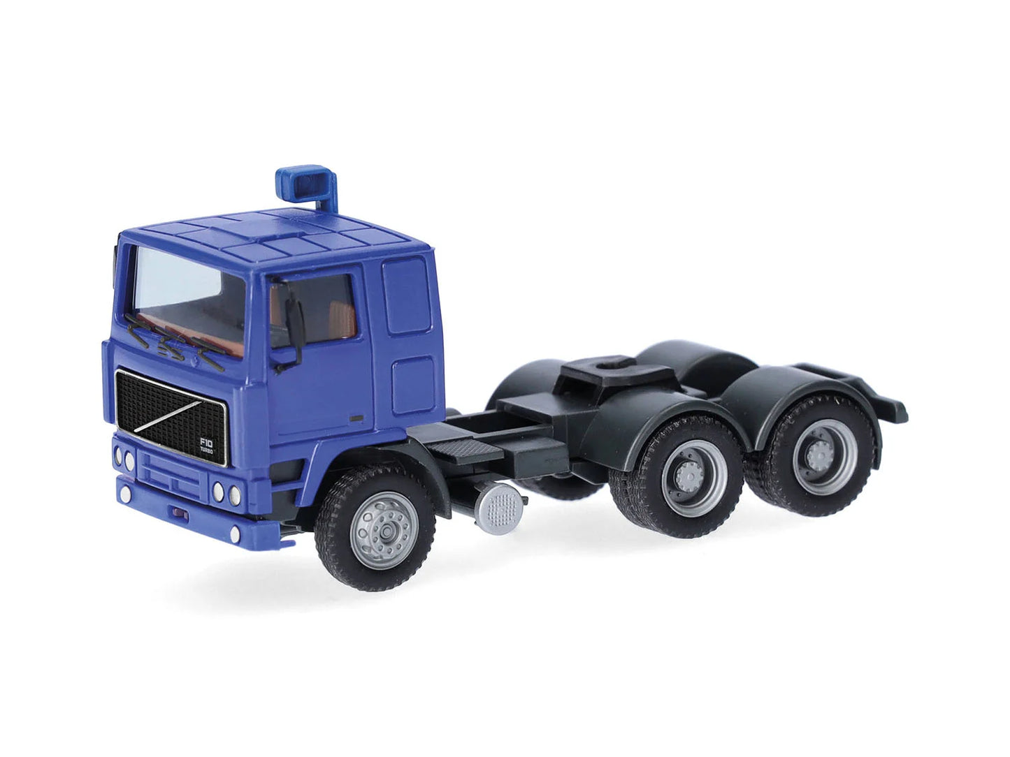 Herpa Volvo F10 Flat Roof 3 Axle Rigid Tractor Ultramarine Blue HA318082 HO