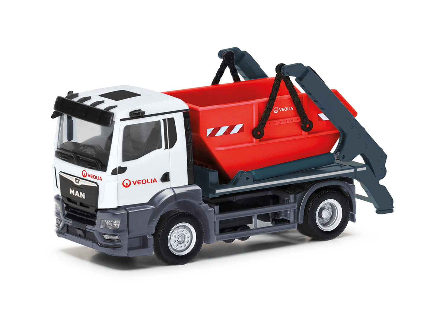 Herpa MAN TGS NN AK12 Skip Lorry Veolia HA318105 HO Gauge