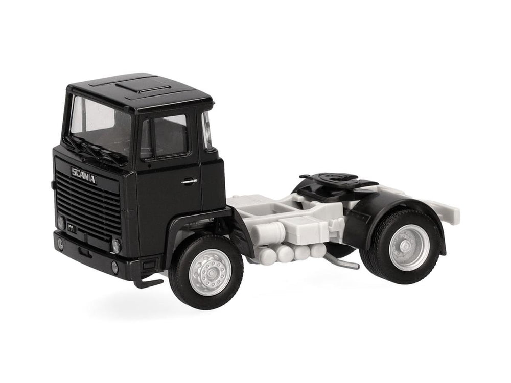 Herpa Scania 111 2 Axle Rigid Tractor Black HA318976-002 HO Gauge