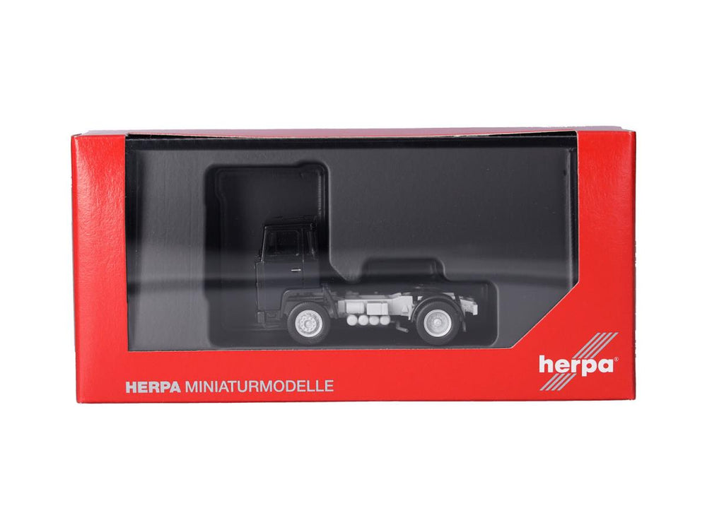 Herpa Scania 111 2 Axle Rigid Tractor Black HA318976-002 HO Gauge