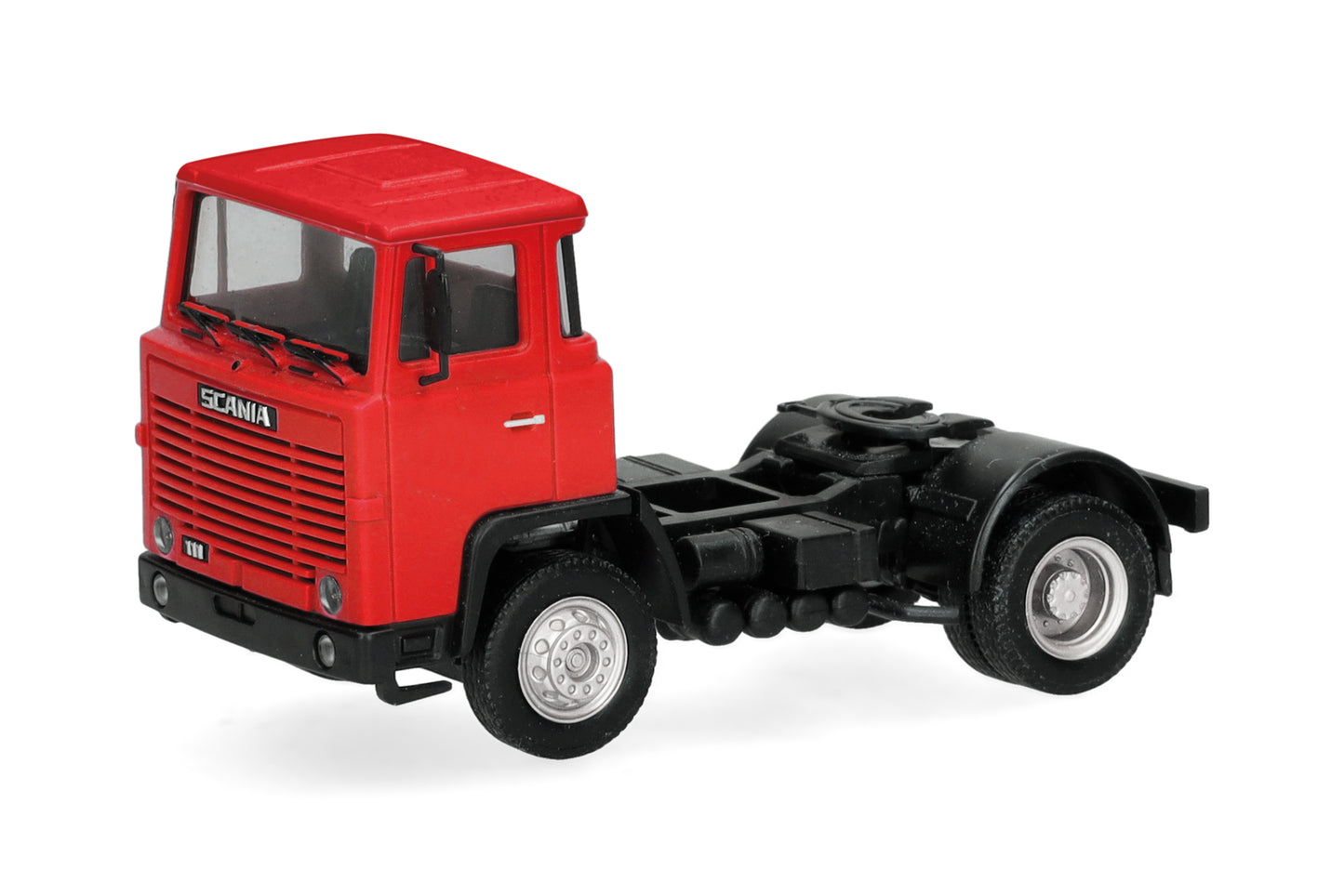 Herpa Scania 111 2 Axle Rigid Tractor Wine Red HA318976 HO Gauge