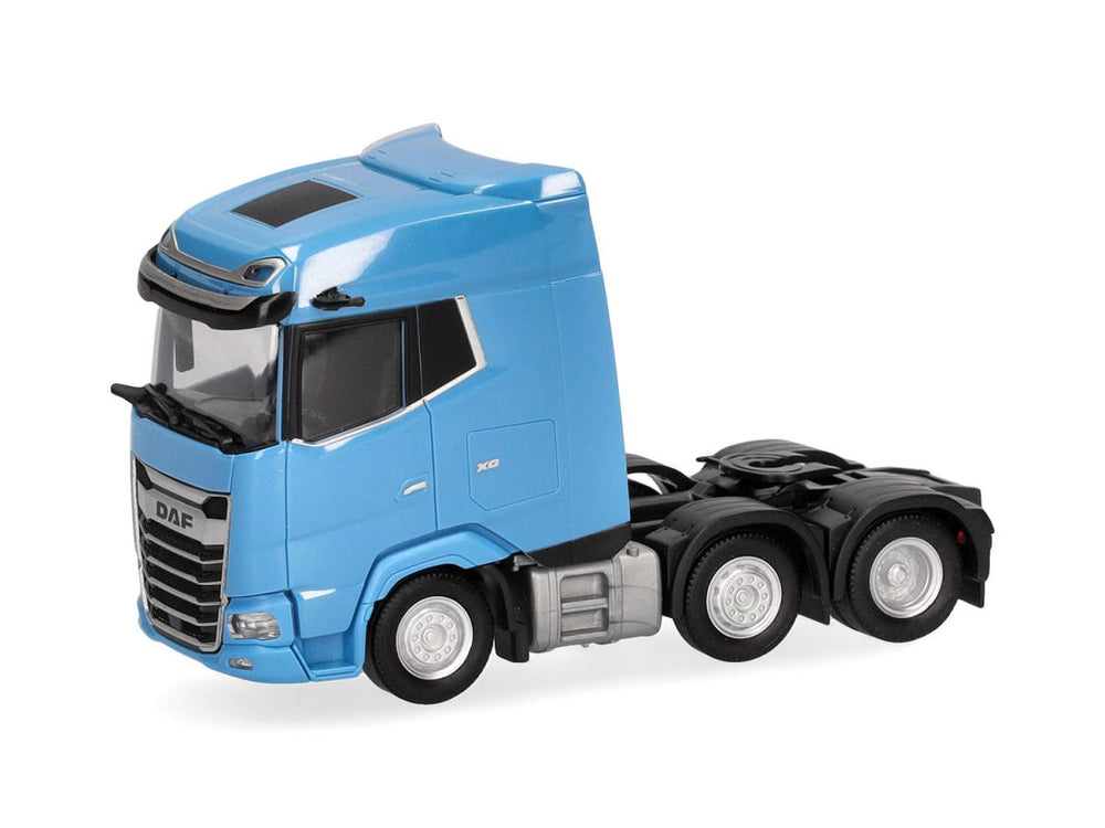 Herpa DAF XG 3 Axle Rigid Tractor Light Blue HA318983-002 HO Gauge