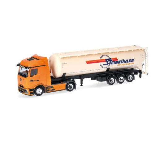 Herpa MB Actros Procabin S/Space Bulk Semitrailer Steinkuhler HA319188 HO Gauge