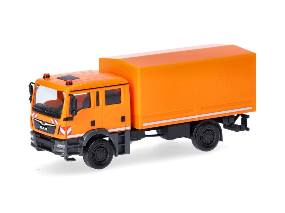 Herpa MAN TGM MzKW Lorry Municipal Orange HA319300 HO Gauge