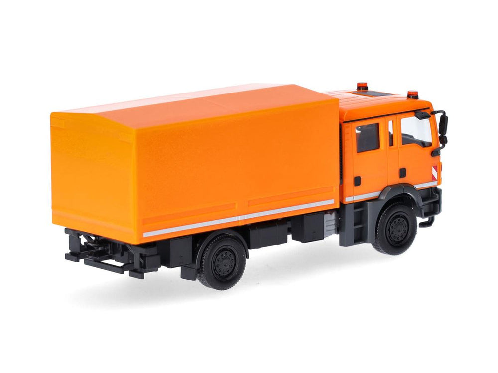 Herpa MAN TGM MzKW Lorry Municipal Orange HA319300 HO Gauge