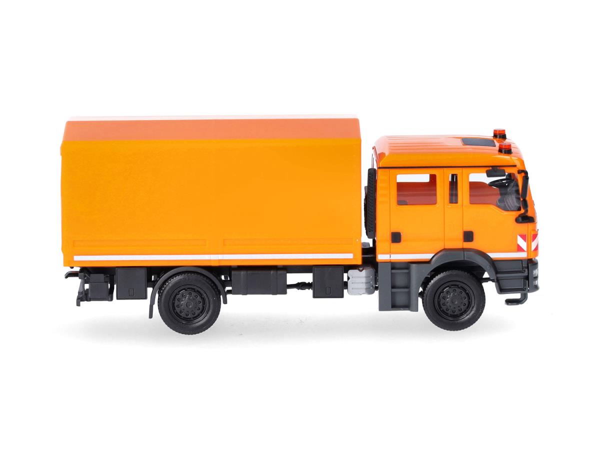 Herpa MAN TGM MzKW Lorry Municipal Orange HA319300 HO Gauge