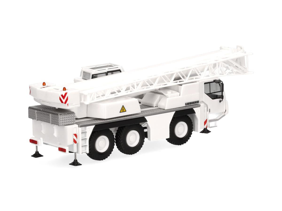 Herpa Liebherr LTM 1045 Mobile Crane White HA319485 HO Gauge