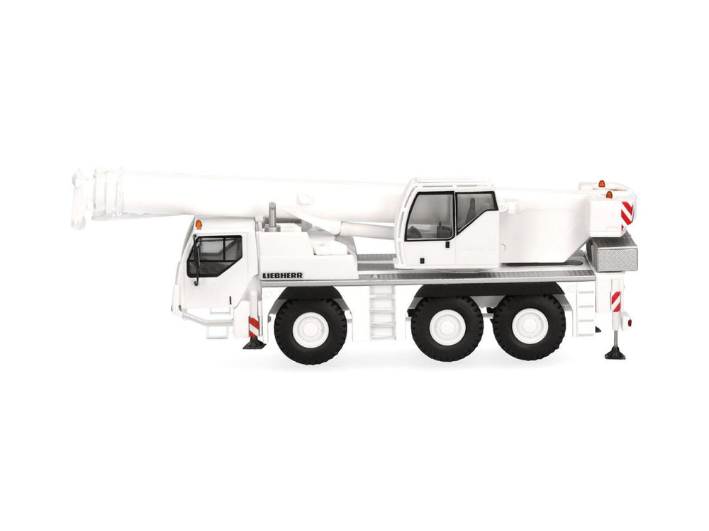 Herpa Liebherr LTM 1045 Mobile Crane White HA319485 HO Gauge