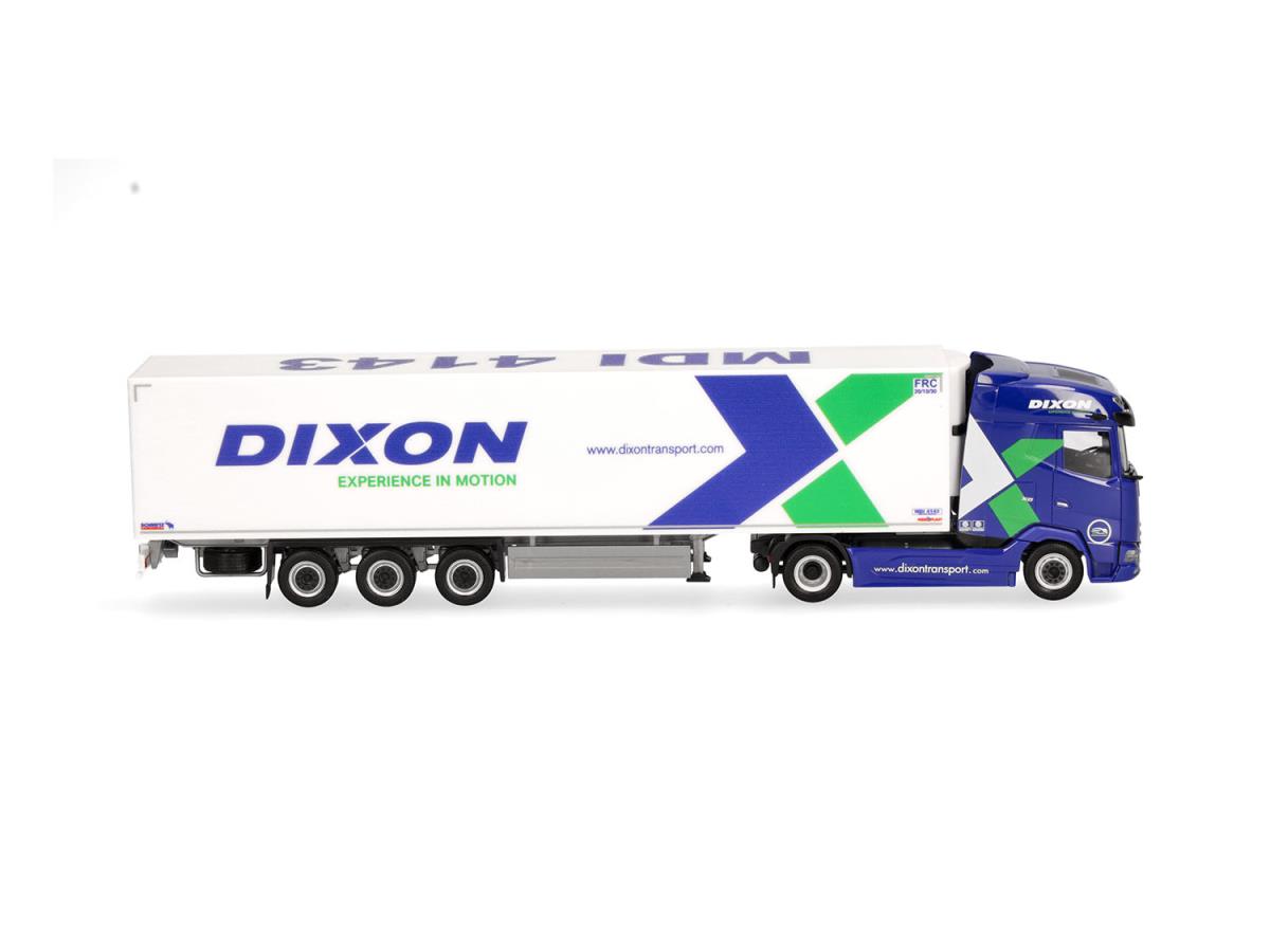 Herpa DAF XG Refrigerated Box Semitrailer Dixon HA319539 HO Gauge