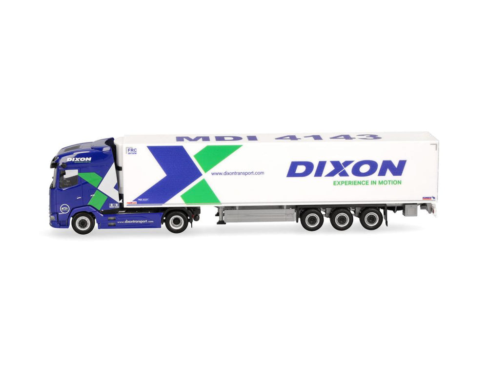 Herpa DAF XG Refrigerated Box Semitrailer Dixon HA319539 HO Gauge