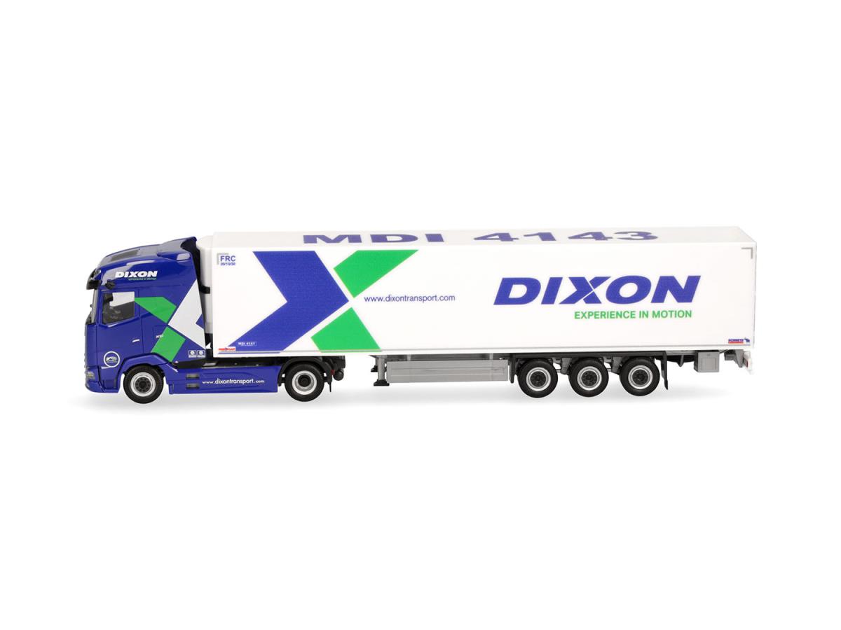 Herpa DAF XG Refrigerated Box Semitrailer Dixon HA319539 HO Gauge
