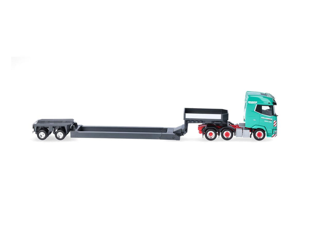 Herpa DAF XG Lowboy Semitrailer Colossus Logistics HA319553 HO Gauge