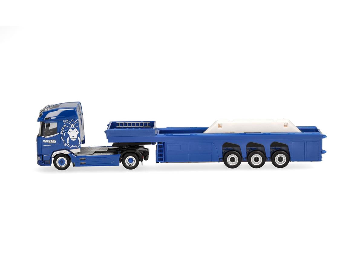 Herpa DAF XG Concrete Parts Semitrailer Wilking Transporte HA319690 HO Gauge