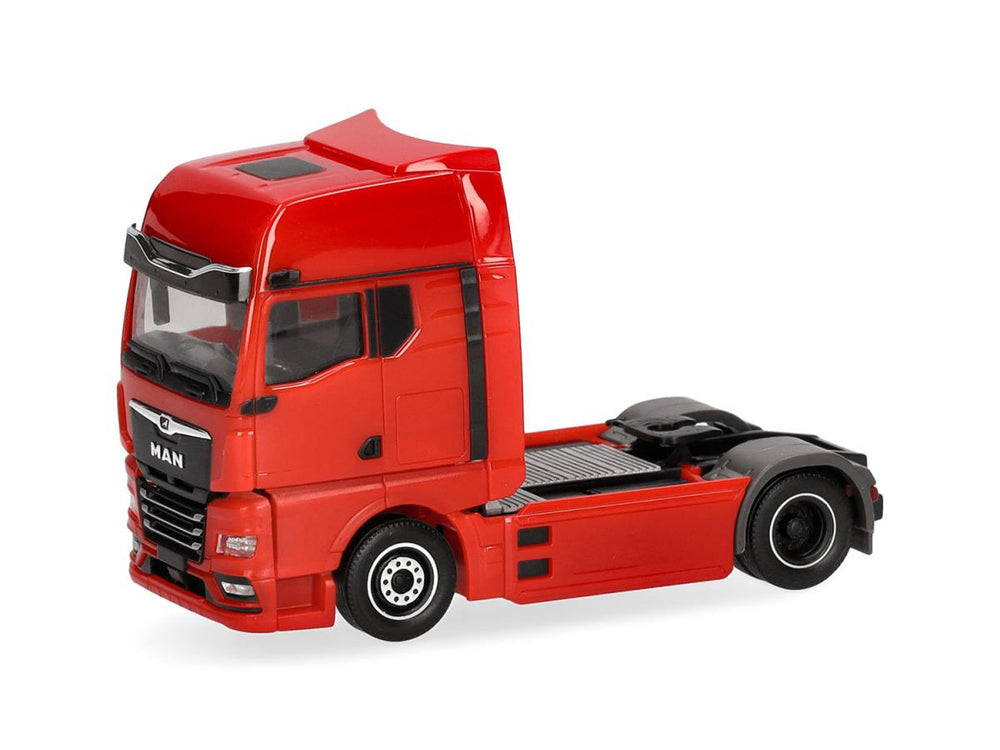 Herpa MAN eTGX GX 2 Axle Rigid Tractor Red HA319751 HO Gauge