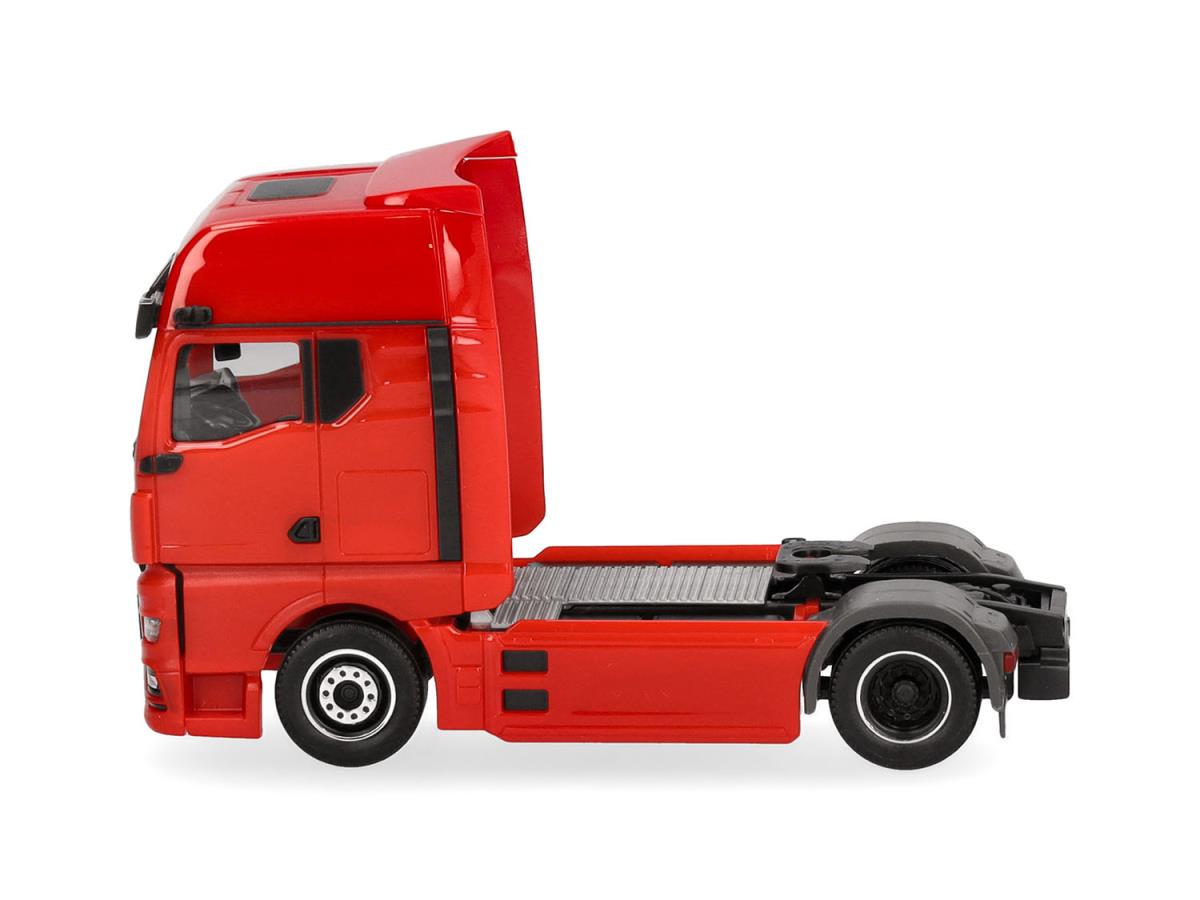 Herpa MAN eTGX GX 2 Axle Rigid Tractor Red HA319751 HO Gauge