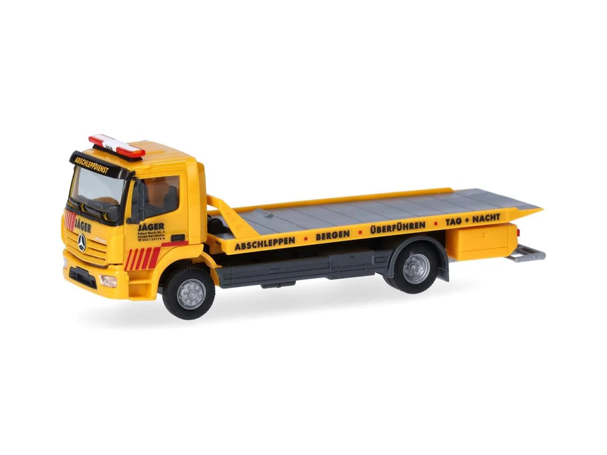 Herpa MB Atego 13 Platform Recovery Vehicle Jager HA319843 HO Gauge
