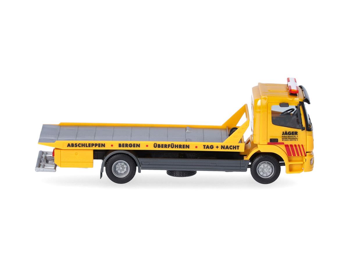 Herpa MB Atego 13 Platform Recovery Vehicle Jager HA319843 HO Gauge
