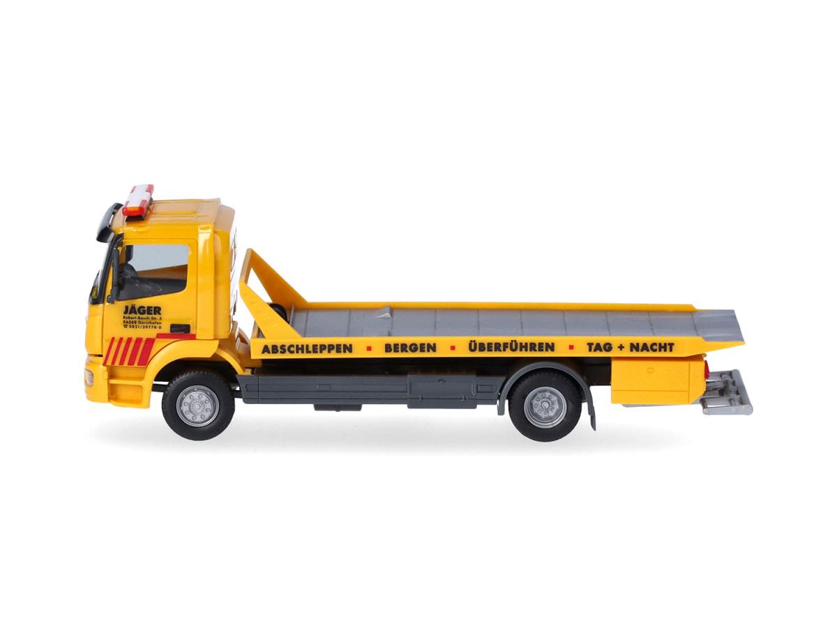 Herpa MB Atego 13 Platform Recovery Vehicle Jager HA319843 HO Gauge