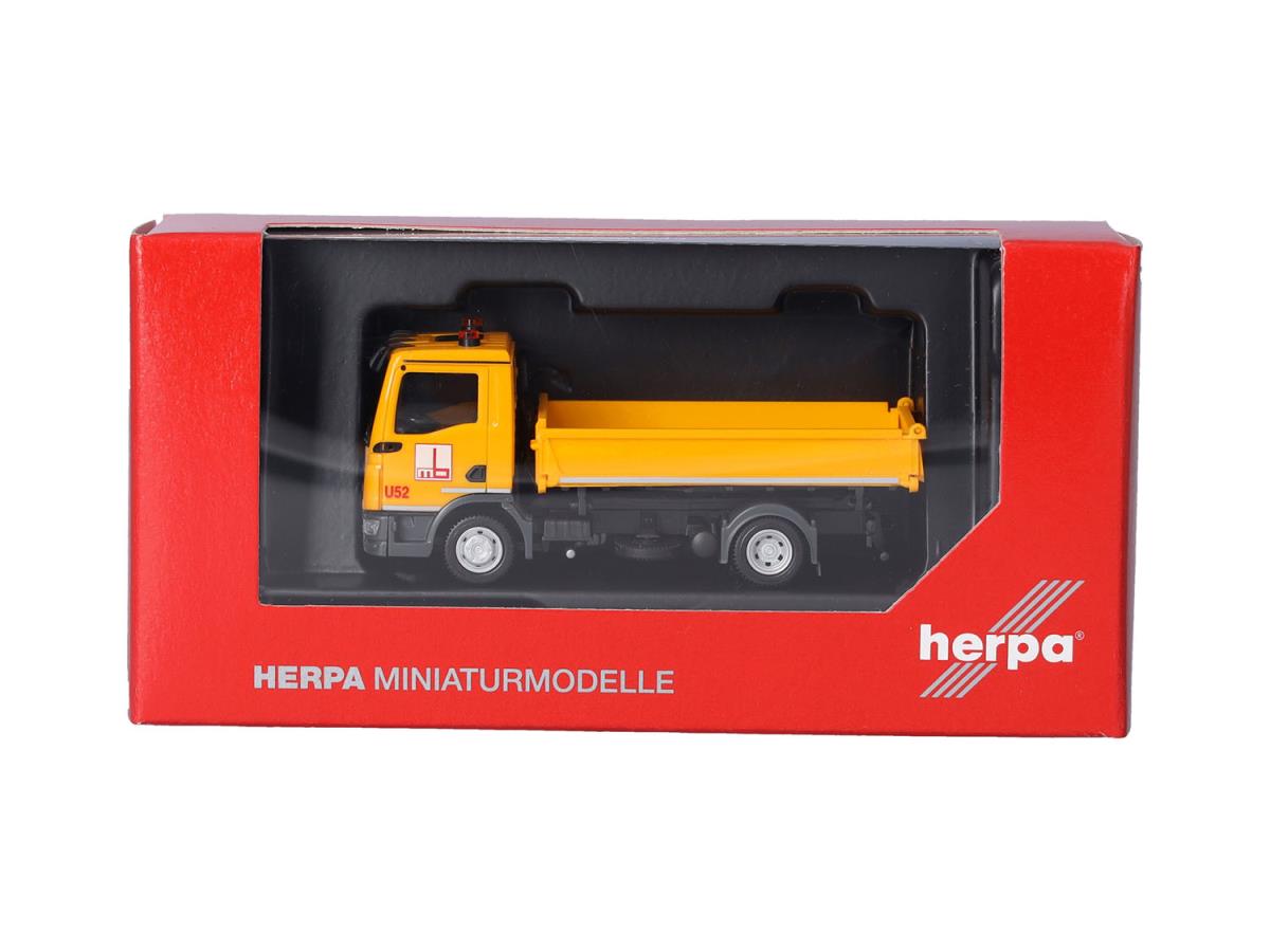 Herpa MAN TGL CC 2 Axle 3 Way Dump Truck Max Bogl HA319867 HO Gauge
