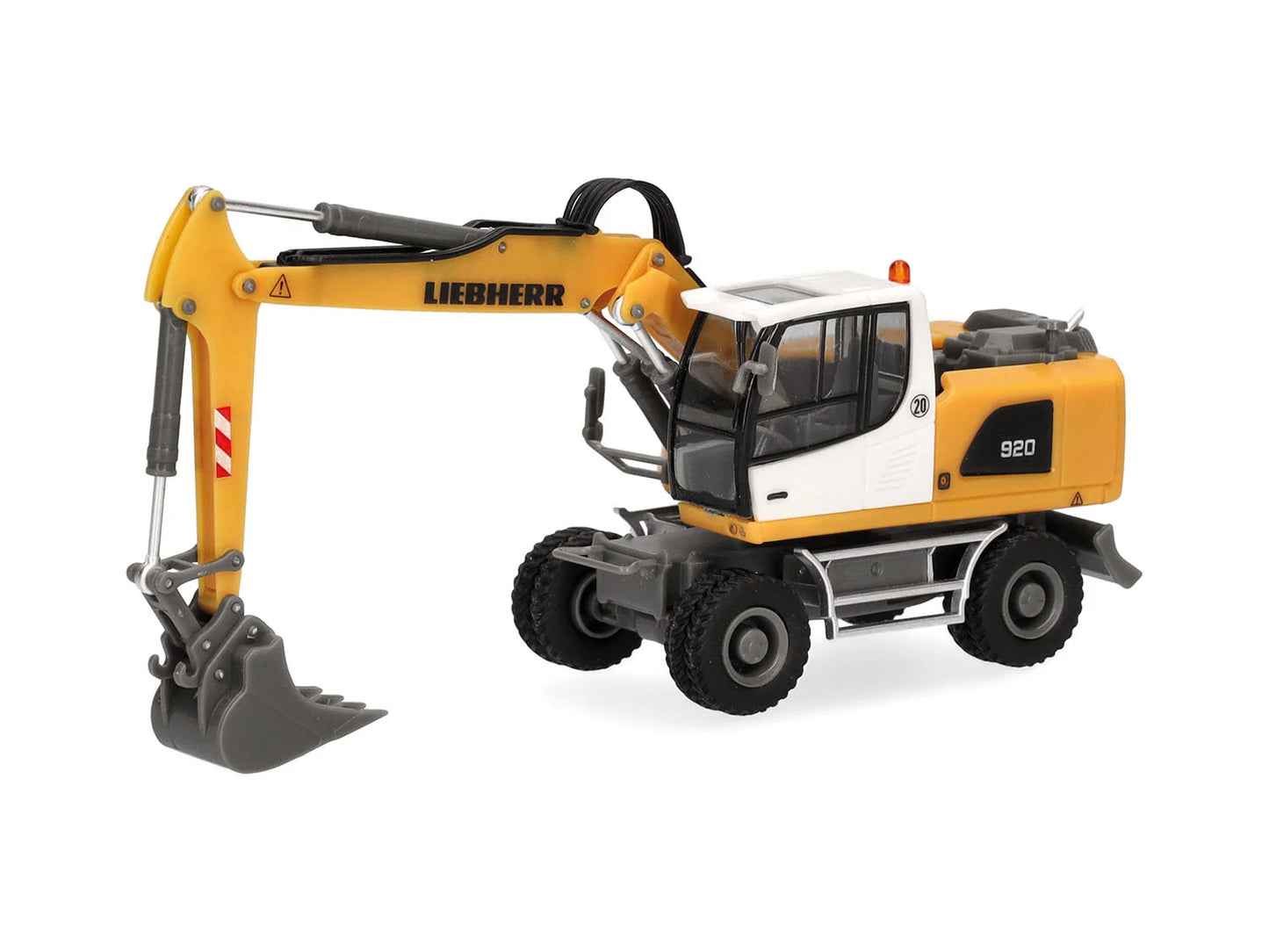 Herpa Liebherr A920 Litronic Wheeled 3 Way Excavator HA319997 HO Gauge