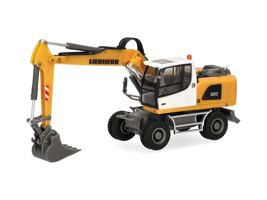 Herpa Liebherr A920 Litronic Wheeled 3 Way Excavator HA319997 HO Gauge