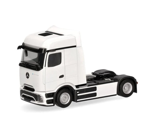 Herpa MB eActros 600 ProCabin Bigspace 2 Axl Rigid Tractor White 320191 HO Gauge