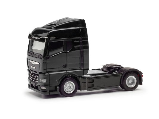 Herpa MAN eTGX GM 2 Axle Rigid Tractor Black HA320245 HO Gauge