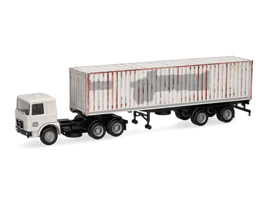 Herpa Basic MAN FB Container Semitrailer DB HA320283 HO Gauge