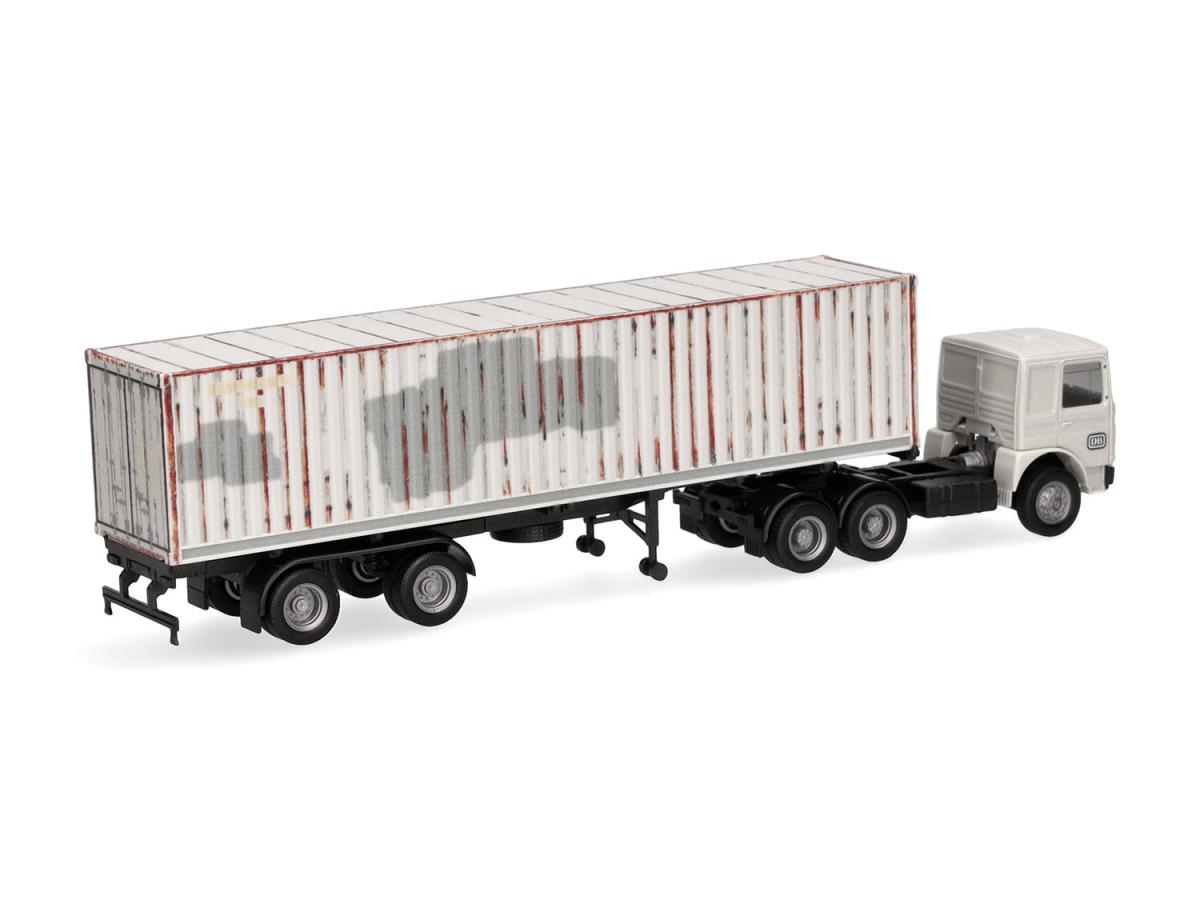 Herpa Basic MAN FB Container Semitrailer DB HA320283 HO Gauge