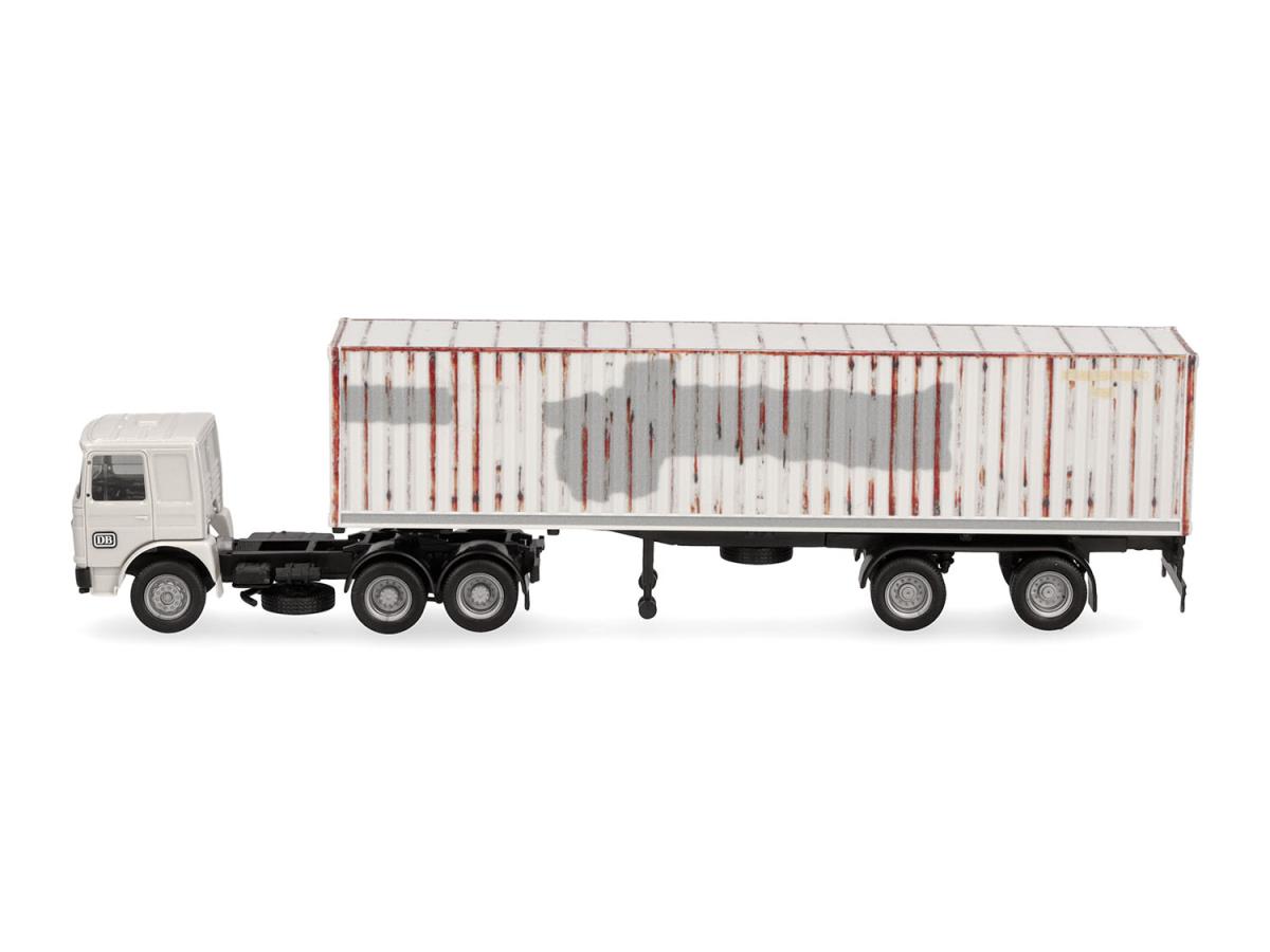 Herpa Basic MAN FB Container Semitrailer DB HA320283 HO Gauge