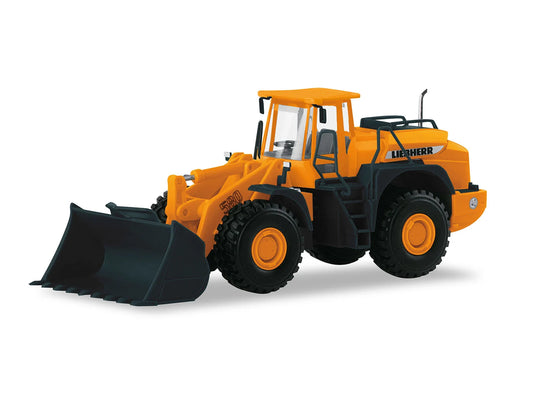 Herpa Liebherr L 580 Wheel Loader Municipal Orange HA320467 HO Gauge