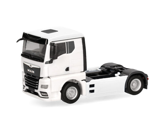 Herpa MAN TGX GN 2 Axle Rigid Tractor White HA320535 HO Gauge