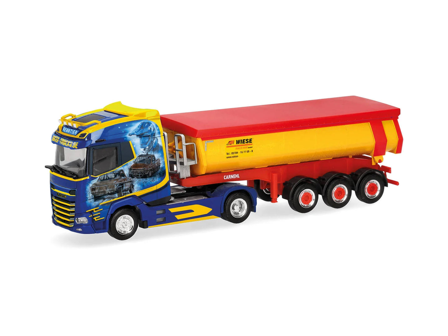 Herpa DAF XG Dump Semitrailer Joker Trucks HA321228 HO Gauge