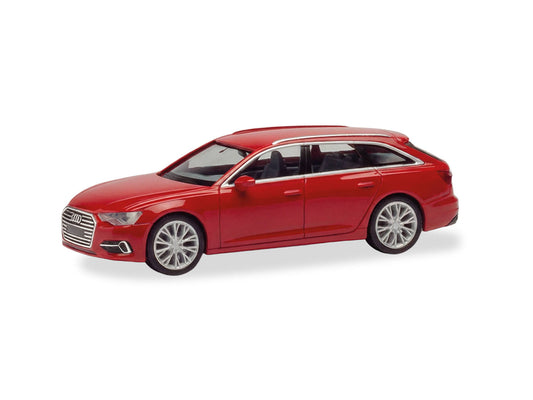 Herpa Audi A6 Avant Red HA420303-003 HO Gauge