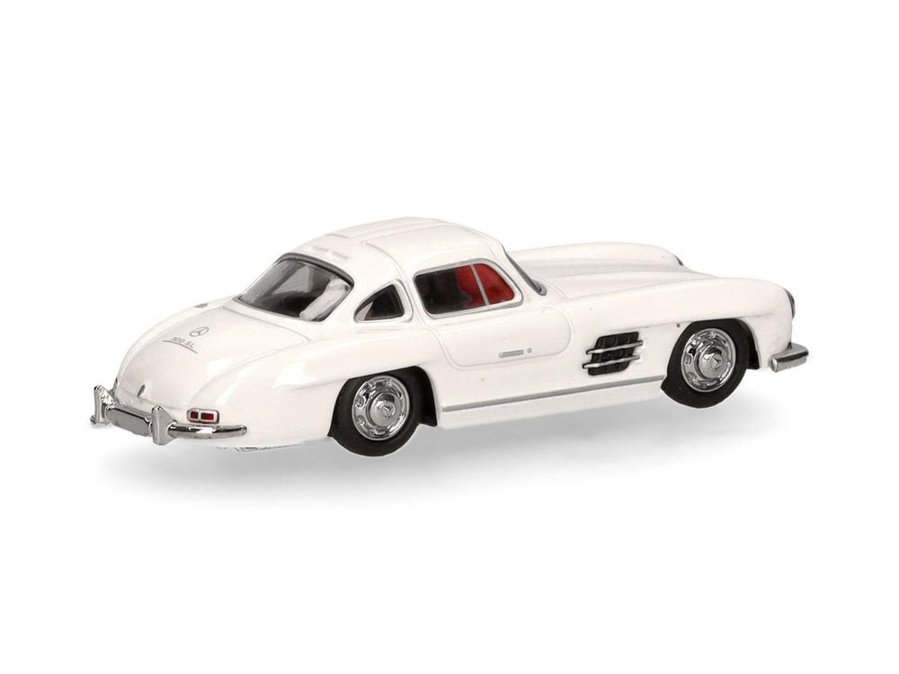 Herpa MB 300 SL Gull Winged Doors White HA421089-002 HO Gauge