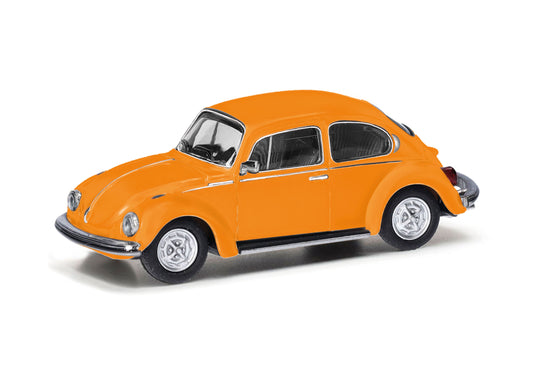 Herpa 421096-002 VW Beetle 1303 Bright Orange HO Gauge