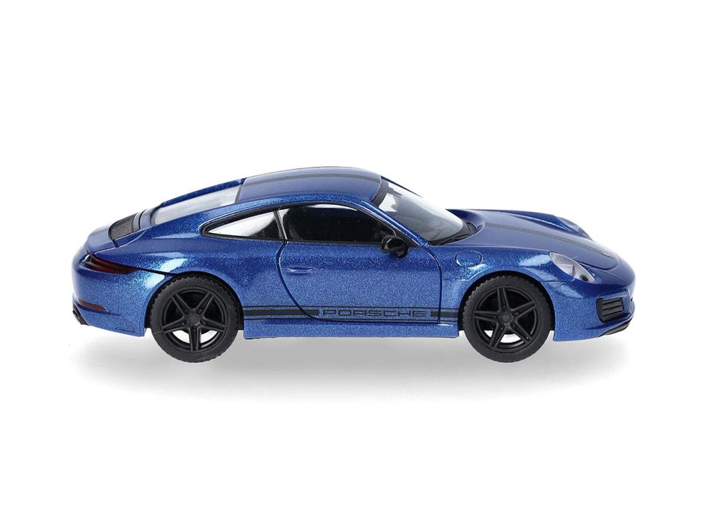 Herpa Porsche 911 (991) Carrera 4 Saphir Blue HA430418-002 HO Gauge