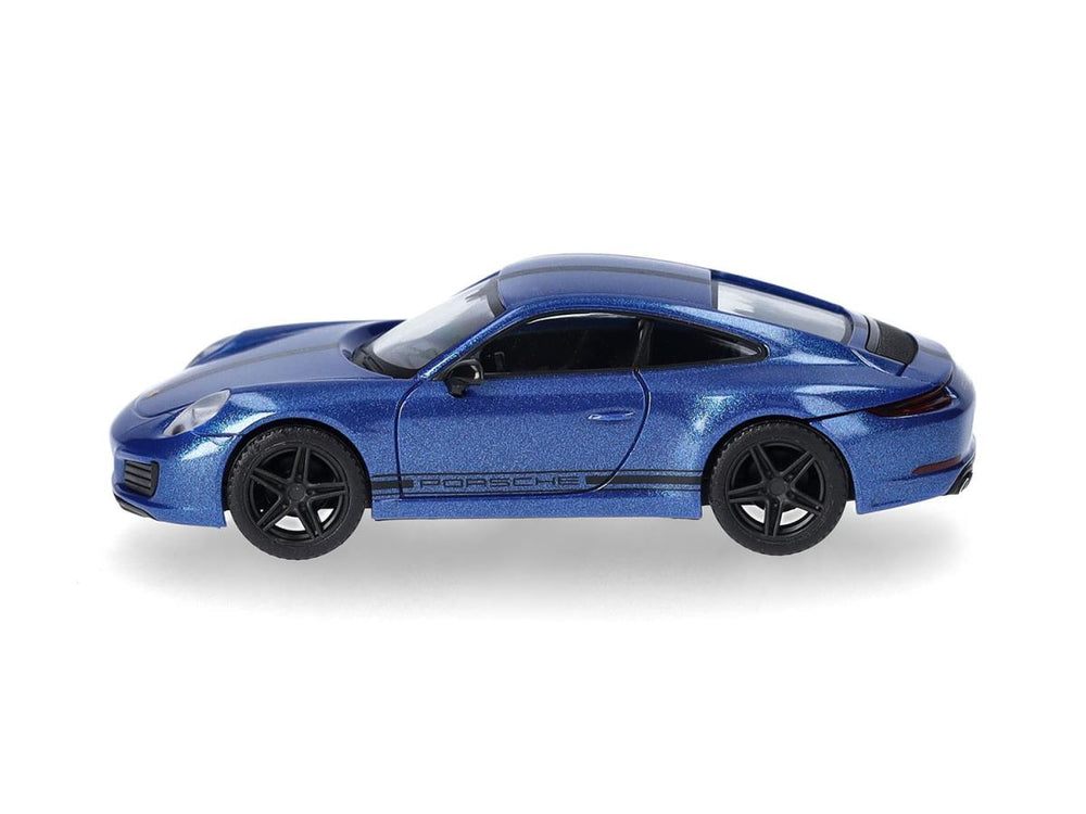 Herpa Porsche 911 (991) Carrera 4 Saphir Blue HA430418-002 HO Gauge