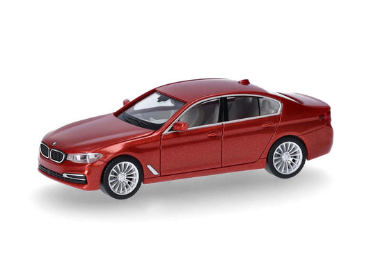 Herpa BMW 5 Series Limousine Valencia Orange HA430692-006 HO Gauge