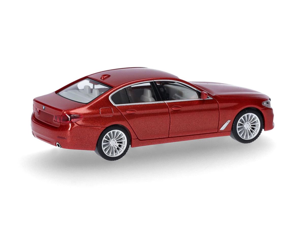 Herpa BMW 5 Series Limousine Valencia Orange HA430692-006 HO Gauge