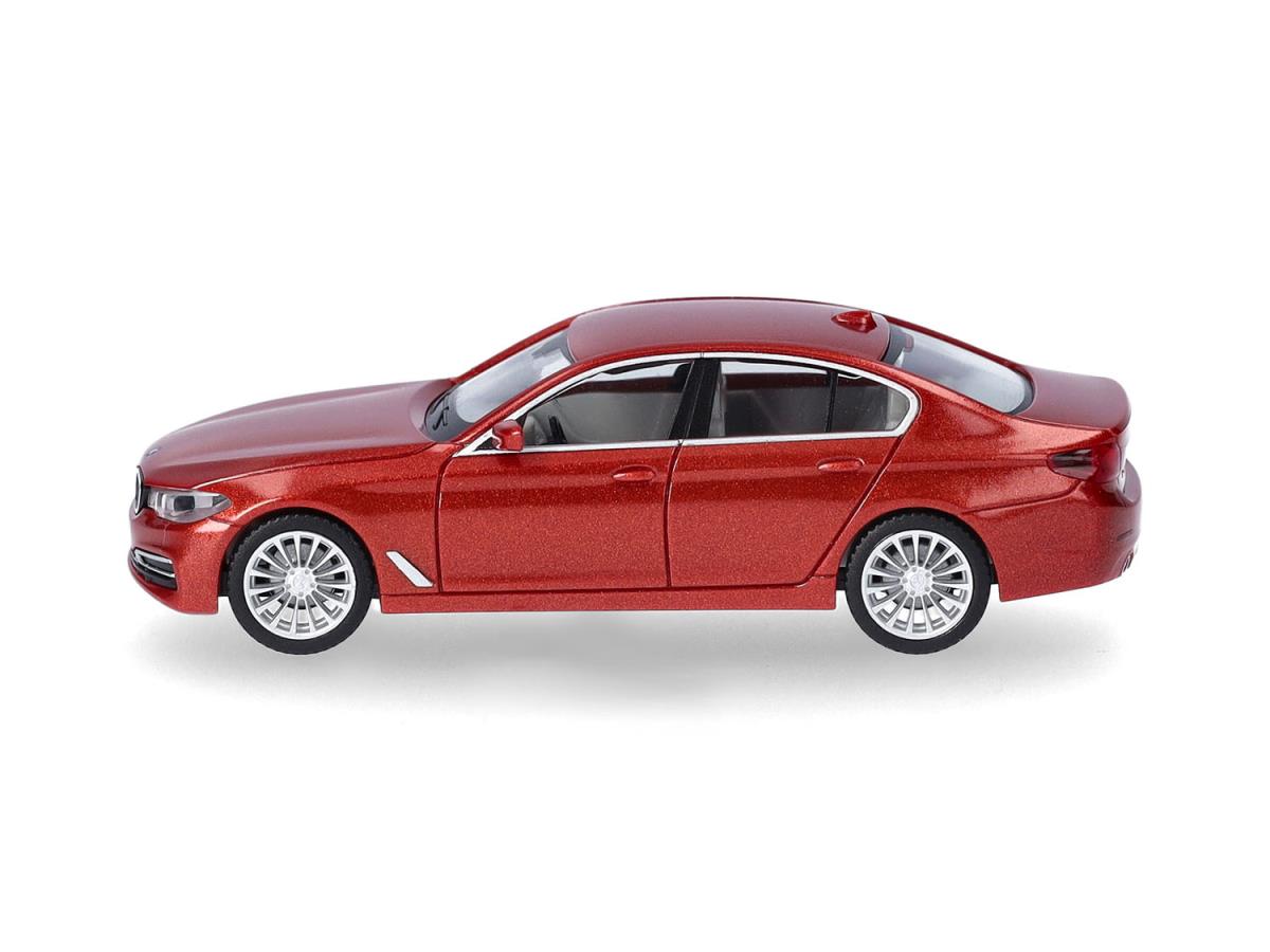Herpa BMW 5 Series Limousine Valencia Orange HA430692-006 HO Gauge