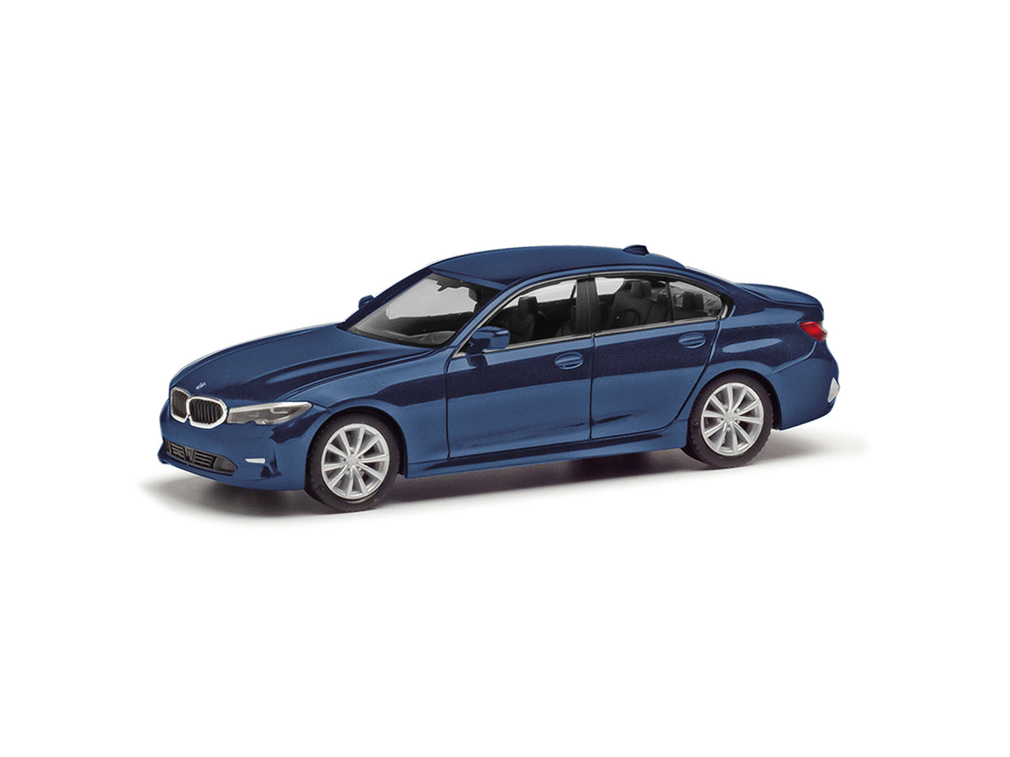 Herpa BMW 3 Series Limousine Portimao Blue HA430791-004 HO Gauge